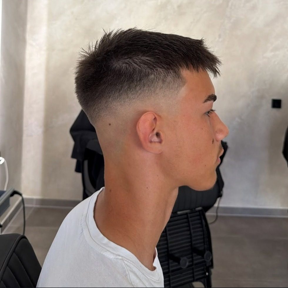 Textured Crop mit Skin Fade